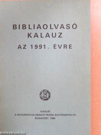 Bibliaolvasó kalauz az 1991. évre