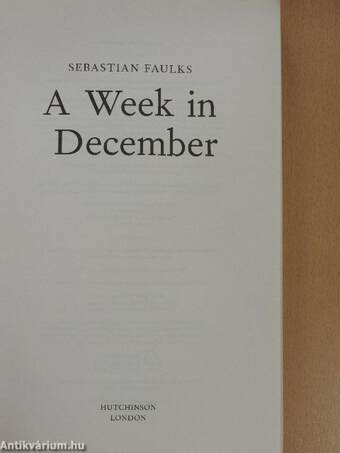 A Week in December