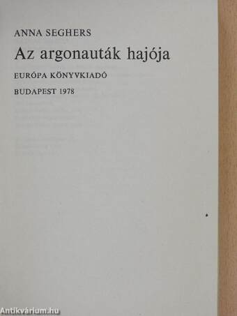 Az argonauták hajója