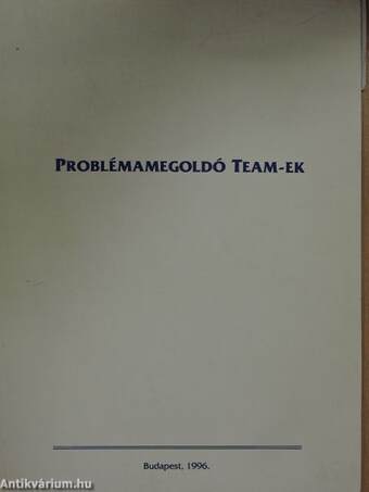 Problémamegoldó Team-ek