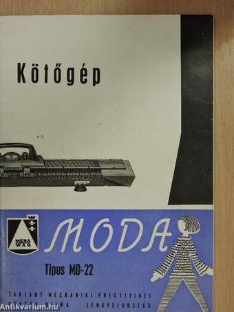 Kötőgép - ,,MODA" Típus MD-22 