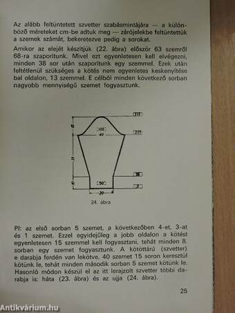 Kötőgép - ,,MODA" Típus MD-22 