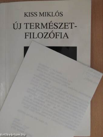 Új természetfilozófia II. (dedikált példány)