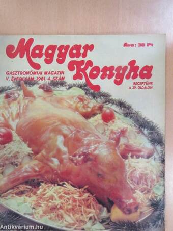 Magyar Konyha 1981/4.