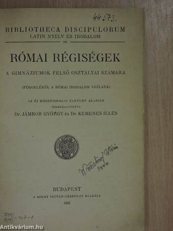 Római régiségek