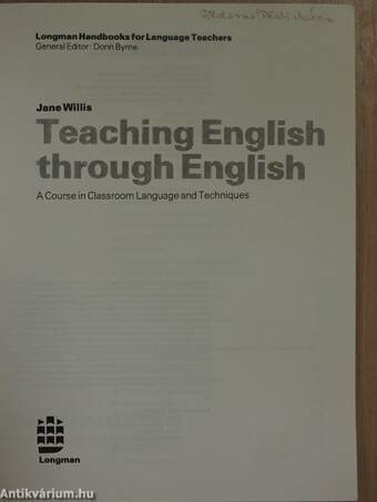 Teaching English through English