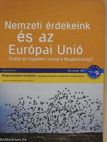 Nemzeti érdekeink és az Európai Unió