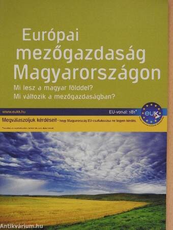 Európai mezőgazdaság Magyarországon