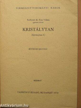 Kristálytan