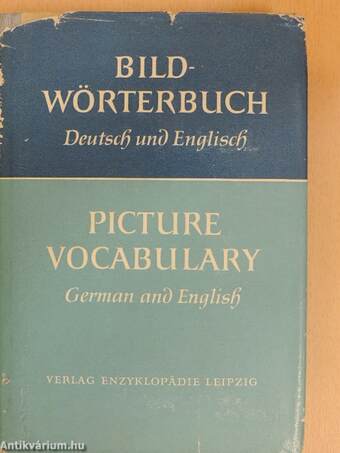 Bildwörterbuch Deutsch und Englisch