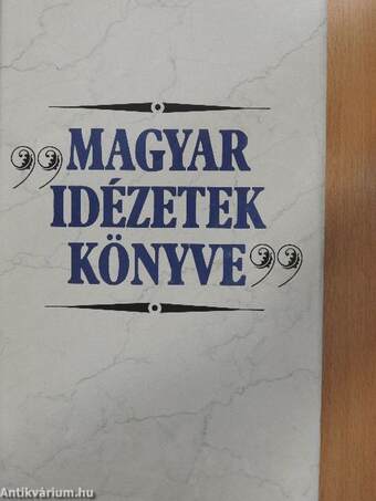 Magyar idézetek könyve