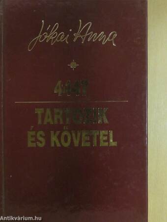 4447/Tartozik és követel (dedikált példány)