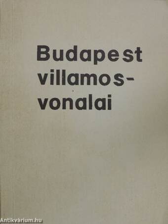 Budapest villamosvonalai