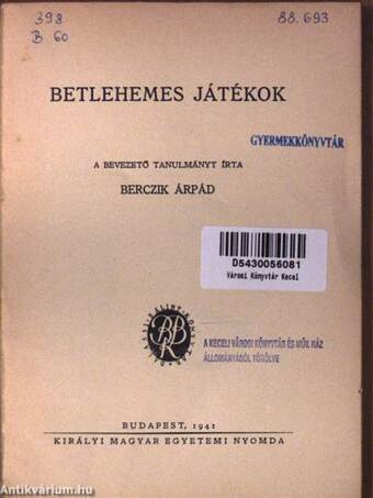 Betlehemes játékok