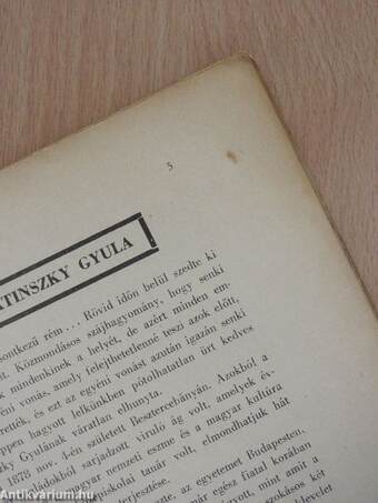 A Budapesti VII. Kerületi Magyar Királyi Állami Madách Imre Gimnázium 53-ik Értesítője az 1933-34. iskolai évről