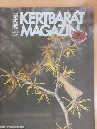 Kertbarát Magazin 1983. ősz-tél