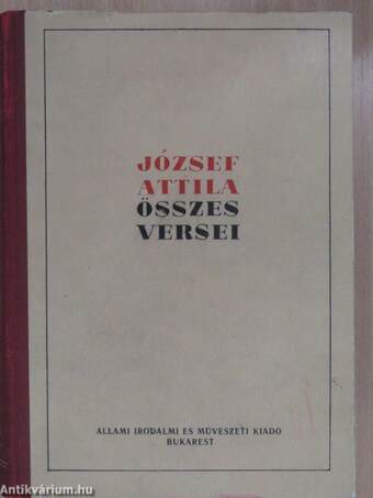 József Attila összes versei