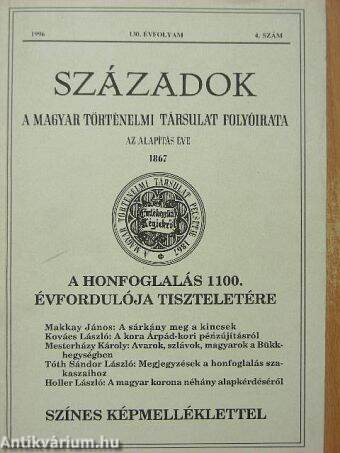 Századok 1996/4.