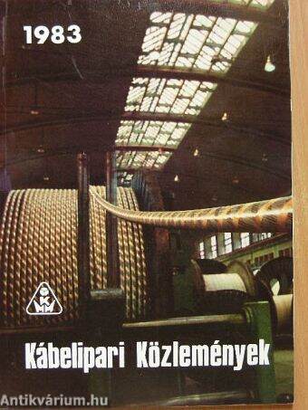 Kábelipari Közlemények 1983.