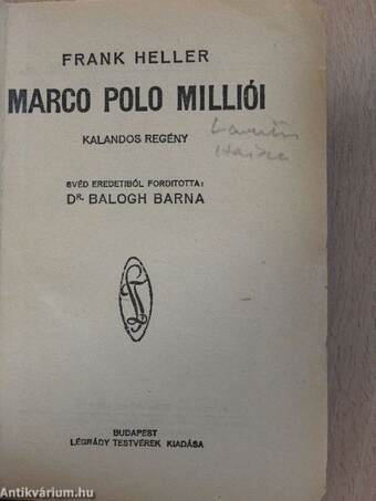 Marco Polo milliói