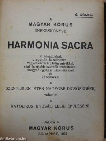 Harmonia Sacra