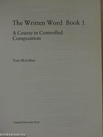 The Written Word Book 1