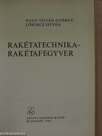 Rakétatechnika - rakétafegyver