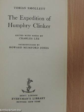 The Expedition of Humphry Clinker