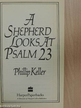 A Shepherd looks at Psalm 23