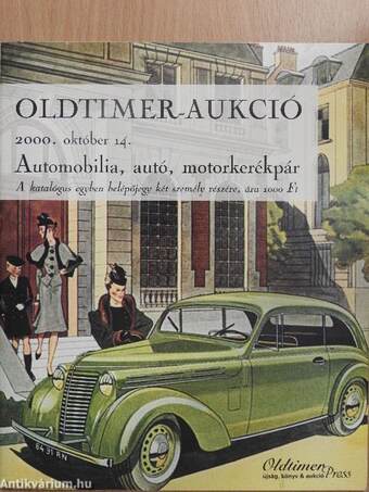 Oldtimer-aukció 2000. október 14.