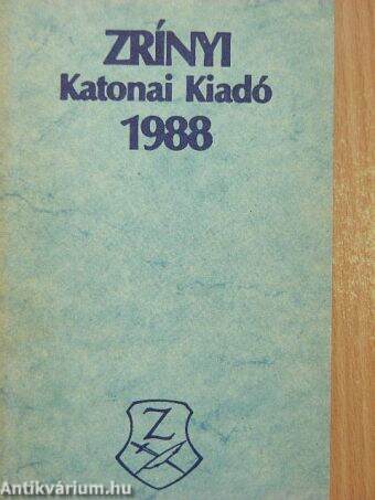 Zrínyi Katonai Kiadó 1988