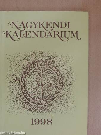 Nagykendi kalendárium 1998