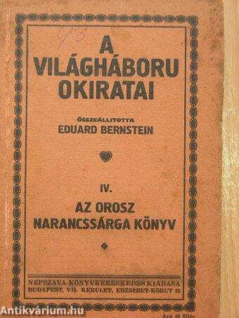 A világháboru okiratai IV.