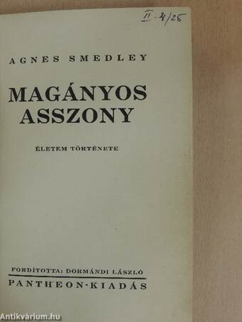 Magányos asszony