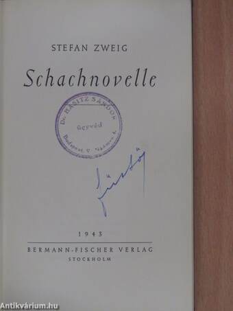 Schachnovelle