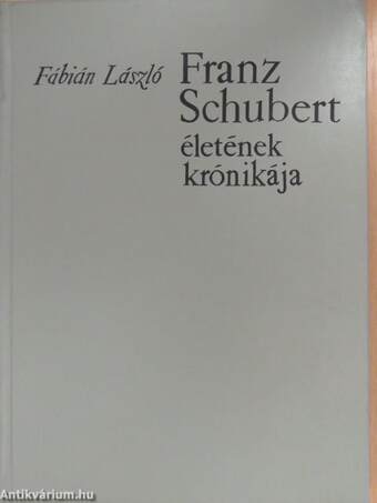 Franz Schubert életének krónikája