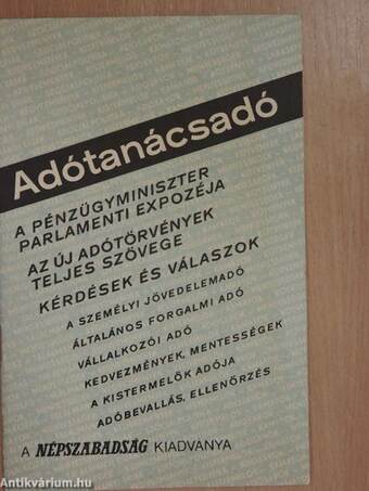 Adótanácsadó