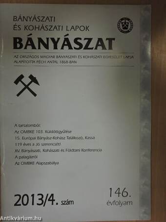 Bányászat 2013/4.