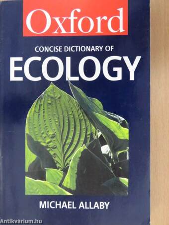 The Concise Oxford Dictionary of Ecology