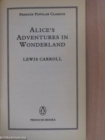 Alice's Adventures in Wonderland