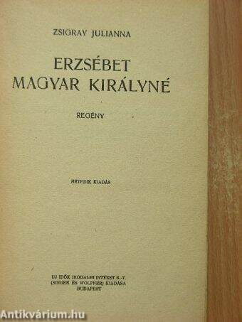 Erzsébet magyar királyné