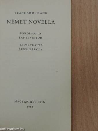 Német novella