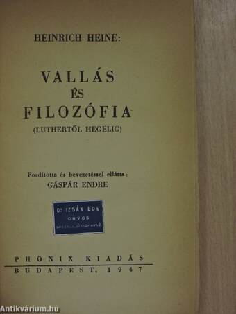 Vallás és filozófia