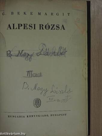 Alpesi rózsa