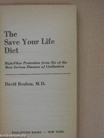 The Save Your Life Diet