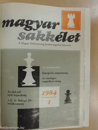 Magyar Sakkélet 1984-85. január-december