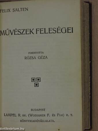 Az ördög cimborája/Lillias/Művészek feleségei/Édes otthon/Egy választás Magyarországon vagy a körtvélyesi csiny