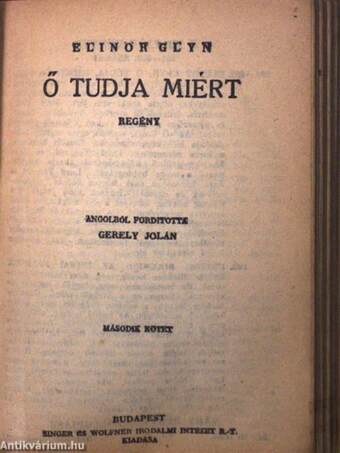 Ő tudja miért I-II./Sehonnai kisasszony