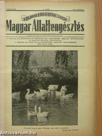 Magyar Állattenyésztés 1948. május 15.