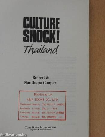 Culture shock! Thailand